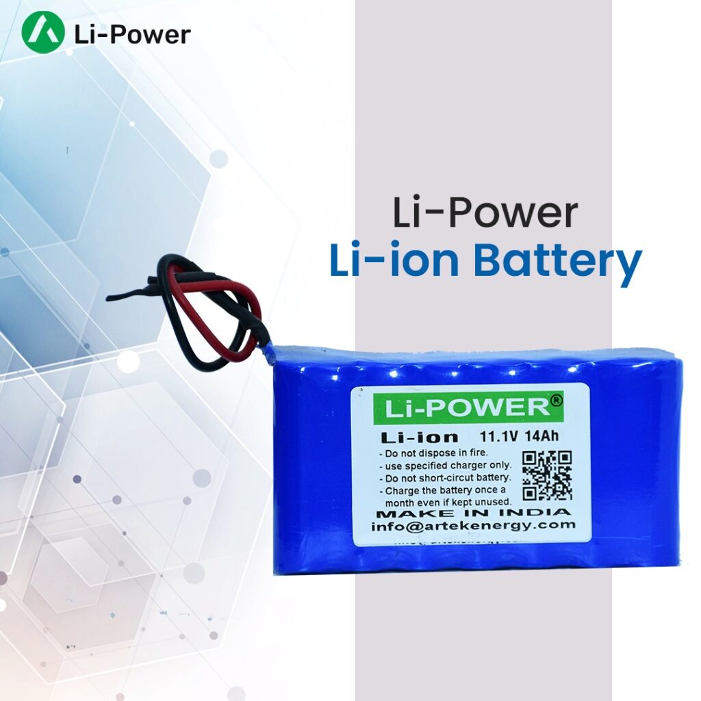 Buy Lithium-ion Battery Pack - 7.4 V and 15 AH - Artek Energy