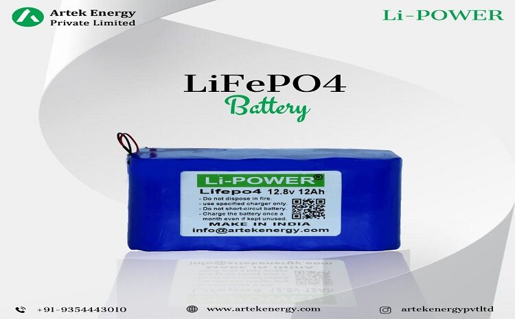  Manufacturer of LiFePO4 Battery Pack in India