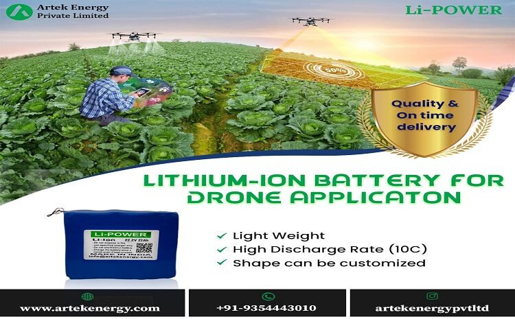  Drone Battery Manufacturer in India