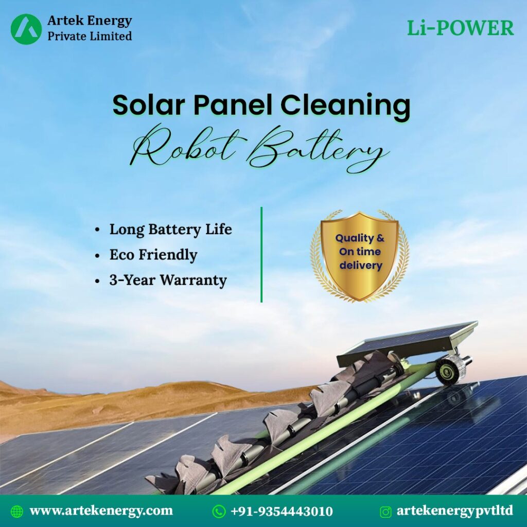 Solar-Panel-Cleaning-Robot-Lithium-Ion-battery-in-India