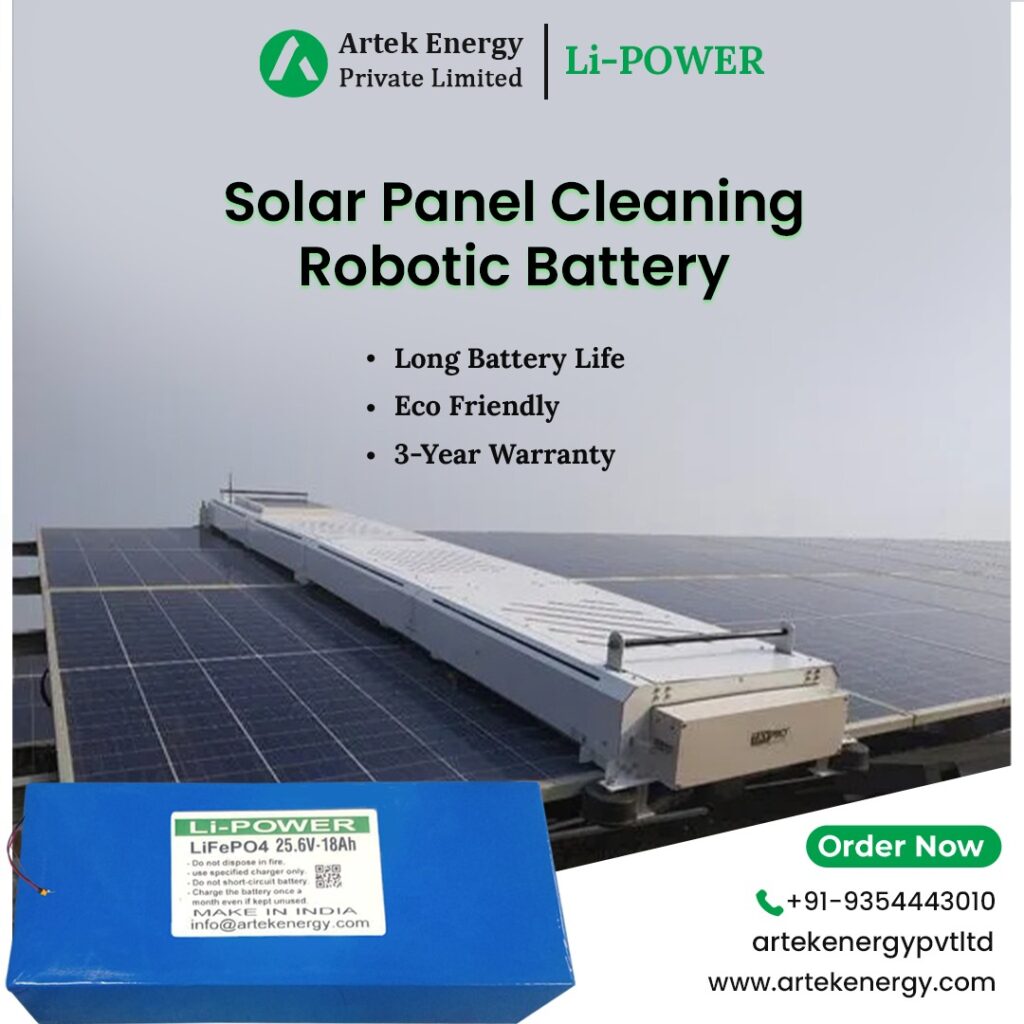 Solar-Panel-Robot-Lithium-Ion-battery