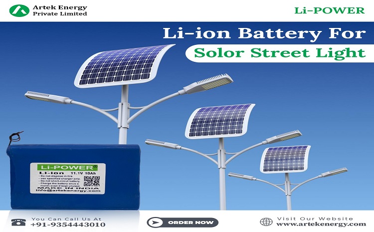 Lithium-Ion Battery for Solar Street Lights