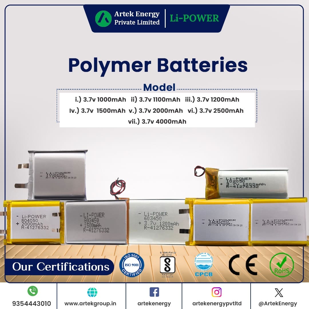 GPS Tracker Polymer Battery