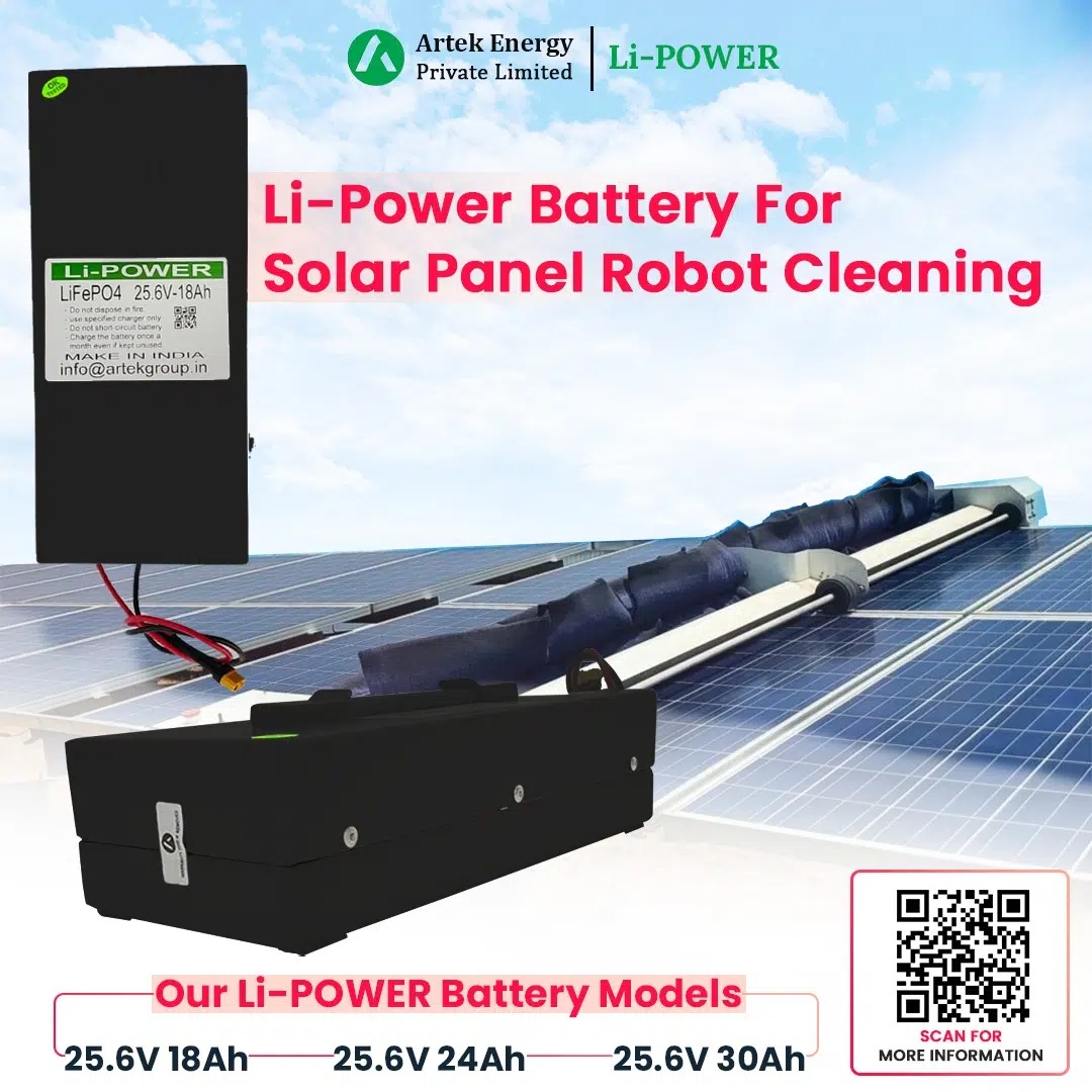25.6V 18Ah LiFePO4 Battery